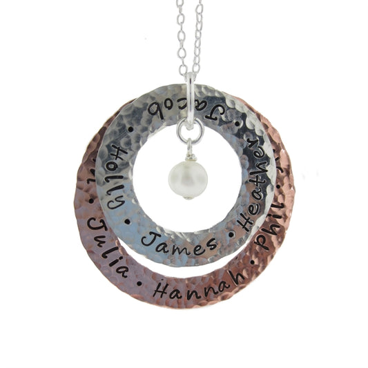 Happy Family Personalized Multi Tone Washer