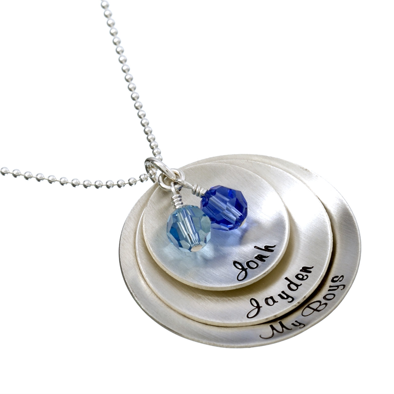 All My Munchkins Personalized Birthstone Necklace