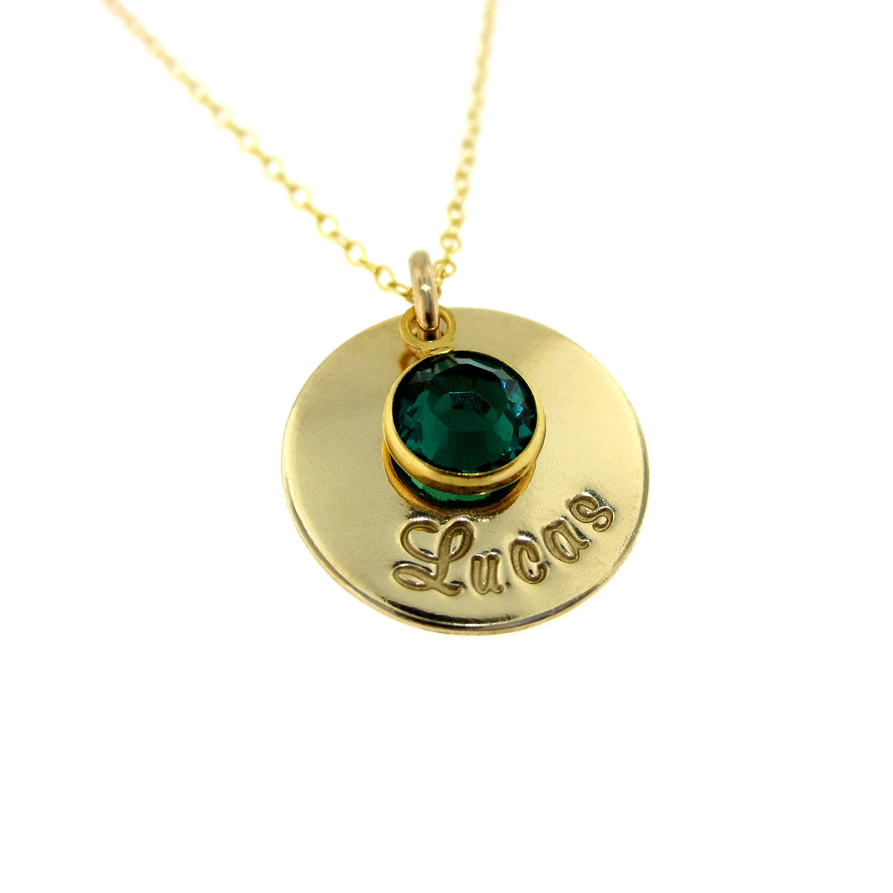 Simplicity 14K Gold filled Personalized Necklace