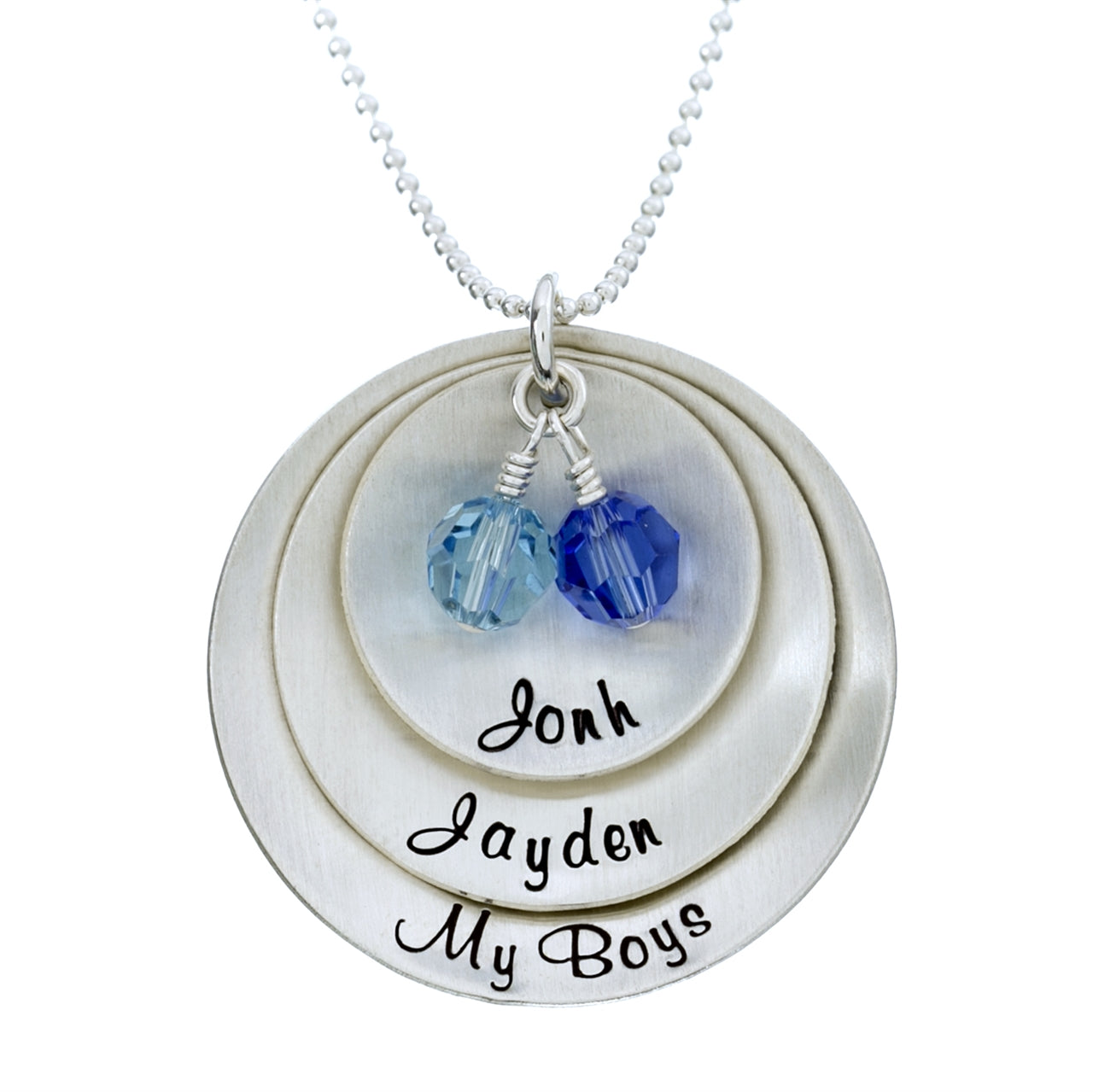 All My Munchkins Personalized Birthstone Necklace